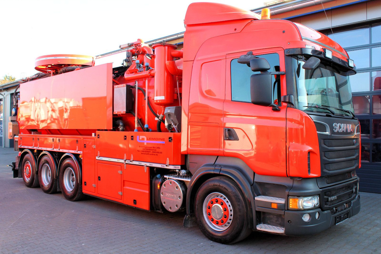 Scania R560 V8 8x4 Kroll 20m³ WRG 2x HD-Pumpe 620 Liter - Όχημα εκκένωσης βόθρων: φωτογραφία 2 Scania R560 V8 8x4 Kroll 20m³ WRG 2x HD-Pumpe 620 Liter - Όχημα εκκένωσης βόθρων: φωτογραφία 2