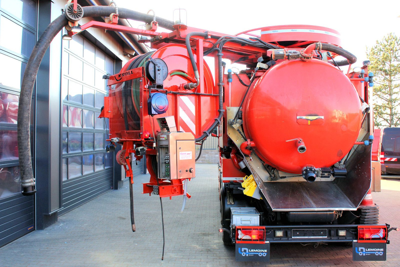 Όχημα εκκένωσης βόθρων Scania R560 V8 8x4 Kroll 20m³ WRG 2x HD-Pumpe 620 Liter: φωτογραφία 11