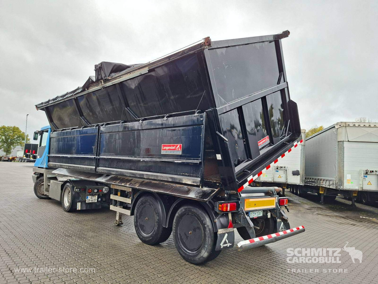 KEMPF Auflieger Kipper Stahlrundmulde 36m³ - Επικαθήμενο ανατρεπόμενο: φωτογραφία 5 KEMPF Auflieger Kipper Stahlrundmulde 36m³ - Επικαθήμενο ανατρεπόμενο: φωτογραφία 5