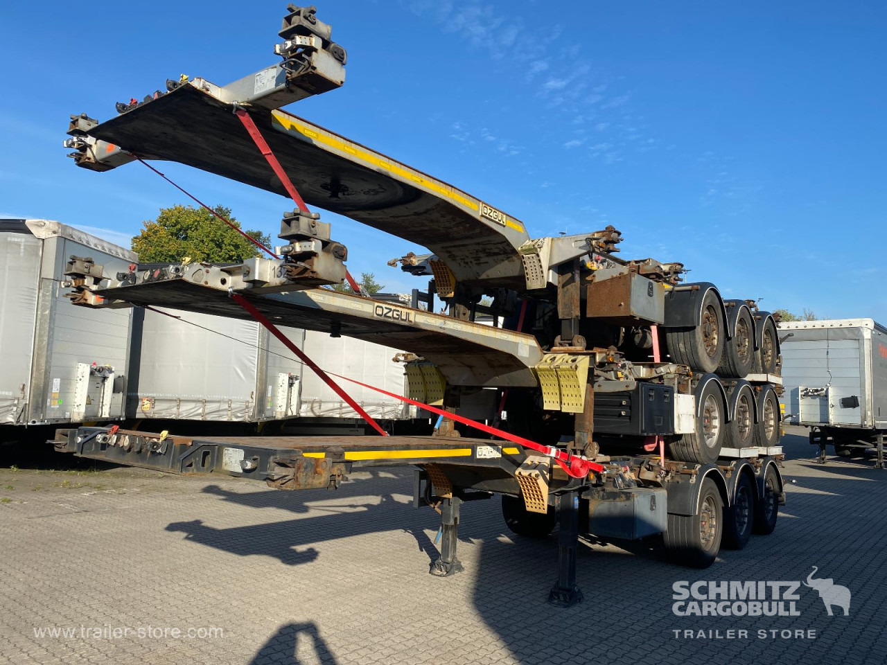 SCHMITZ Auflieger Containerfahrgestell Standard - Επικαθήμενο μεταφοράς εμπορευματοκιβωτίων/ Κινητό αμάξωμα: φωτογραφία 4 SCHMITZ Auflieger Containerfahrgestell Standard - Επικαθήμενο μεταφοράς εμπορευματοκιβωτίων/ Κινητό αμάξωμα: φωτογραφία 4