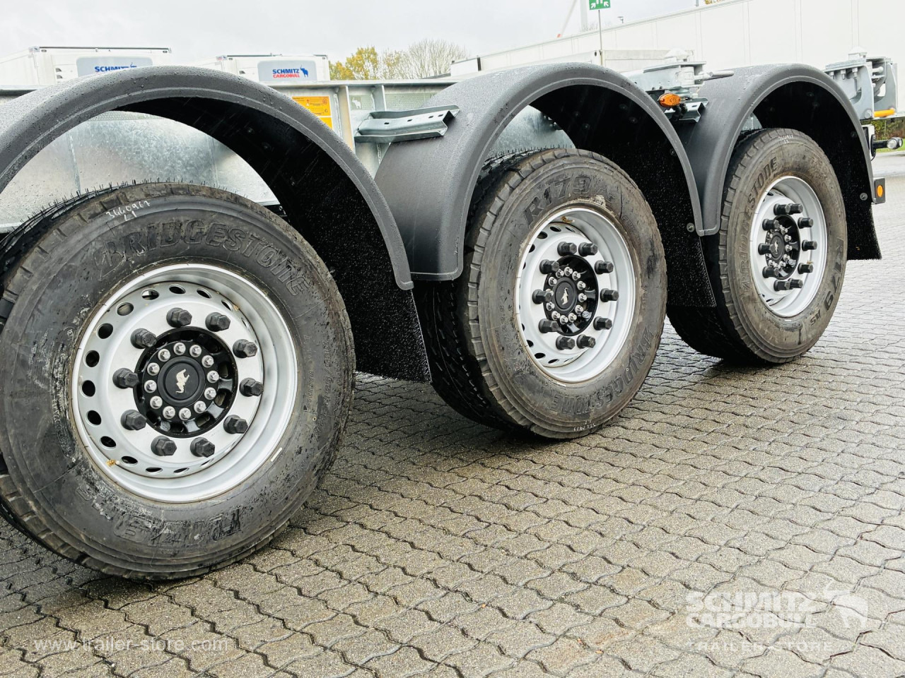 SCHMITZ Auflieger Containerfahrgestell Standard - Επικαθήμενο μεταφοράς εμπορευματοκιβωτίων/ Κινητό αμάξωμα: φωτογραφία 4 SCHMITZ Auflieger Containerfahrgestell Standard - Επικαθήμενο μεταφοράς εμπορευματοκιβωτίων/ Κινητό αμάξωμα: φωτογραφία 4