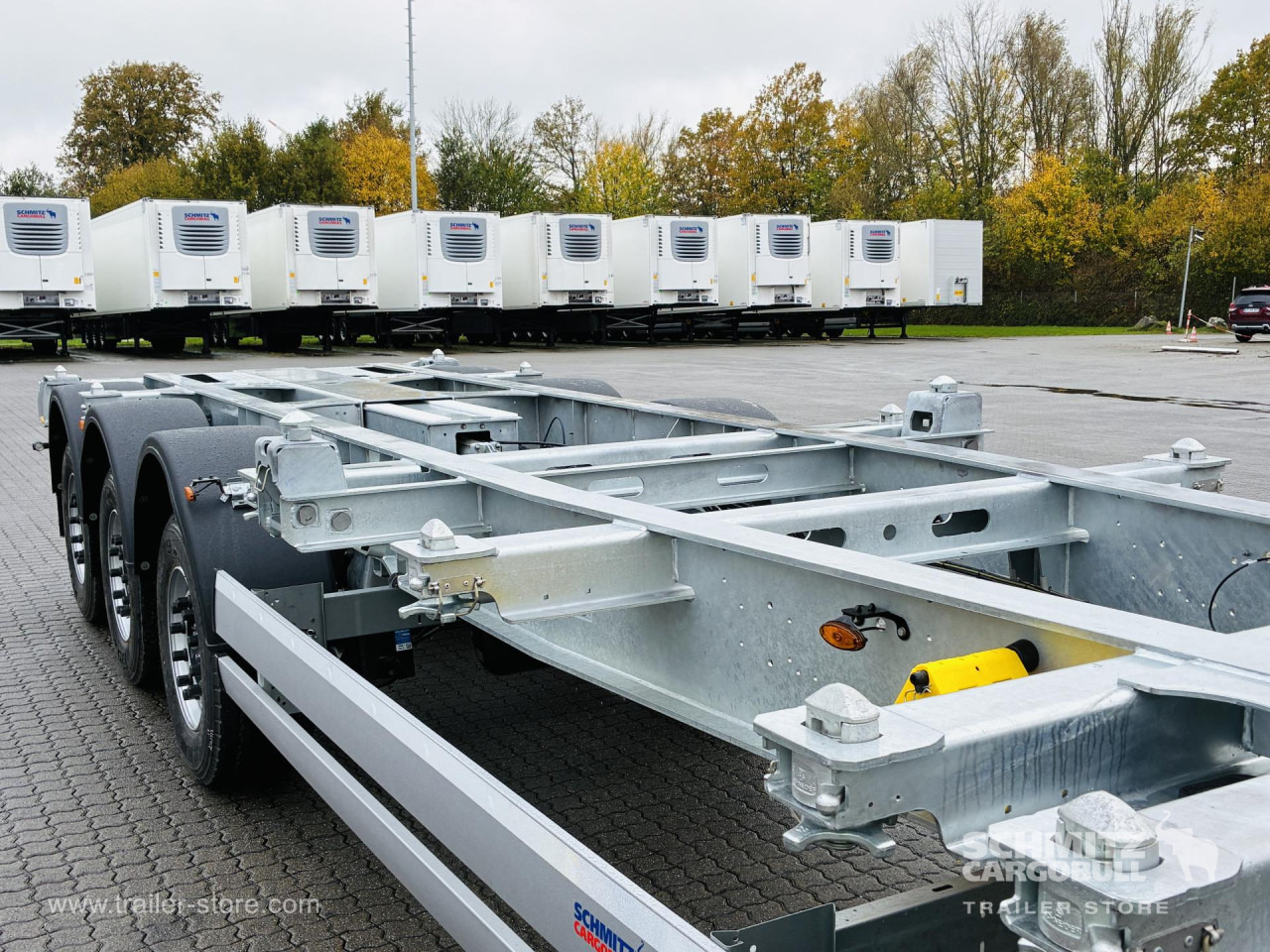 SCHMITZ Auflieger Containerfahrgestell Standard - Επικαθήμενο μεταφοράς εμπορευματοκιβωτίων/ Κινητό αμάξωμα: φωτογραφία 3 SCHMITZ Auflieger Containerfahrgestell Standard - Επικαθήμενο μεταφοράς εμπορευματοκιβωτίων/ Κινητό αμάξωμα: φωτογραφία 3