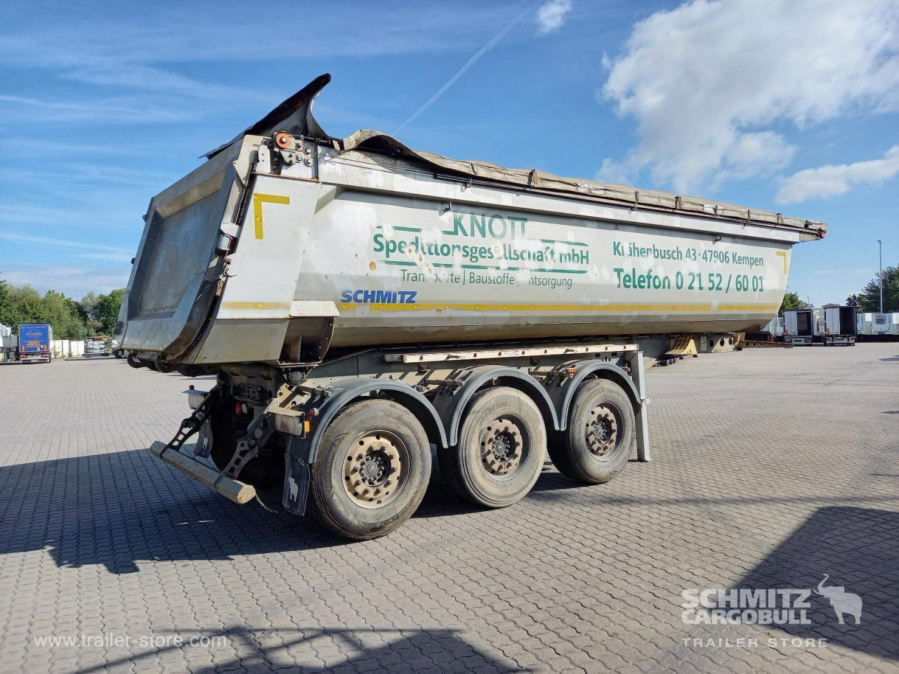 SCHMITZ Auflieger Kipper Stahlrundmulde 25m³ - Επικαθήμενο ανατρεπόμενο: φωτογραφία 5 SCHMITZ Auflieger Kipper Stahlrundmulde 25m³ - Επικαθήμενο ανατρεπόμενο: φωτογραφία 5