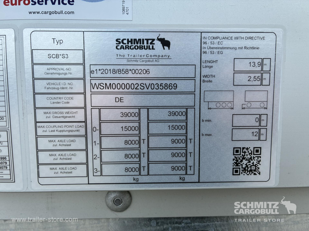 SCHMITZ Auflieger Trockenfrachtkoffer Standard Double deck - Επικαθήμενο κόφα: φωτογραφία 2 SCHMITZ Auflieger Trockenfrachtkoffer Standard Double deck - Επικαθήμενο κόφα: φωτογραφία 2