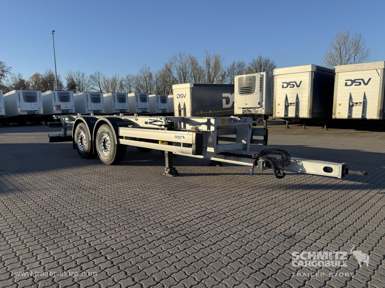 SCHMITZ Zentralachsanhänger Wechselfahrgestell Standard - Ρυμούλκα μεταφοράς εμπορευματοκιβωτίων/ Κινητό αμάξωμα: φωτογραφία 5 SCHMITZ Zentralachsanhänger Wechselfahrgestell Standard - Ρυμούλκα μεταφοράς εμπορευματοκιβωτίων/ Κινητό αμάξωμα: φωτογραφία 5