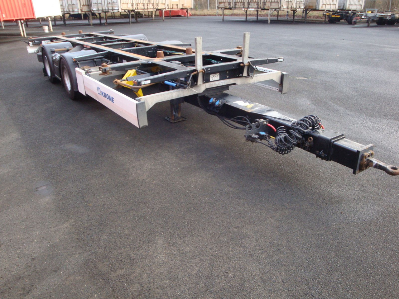 Krone ZZ 18 Tandem Jumbo BDF C7820 7,82 - Ρυμούλκα μεταφοράς εμπορευματοκιβωτίων/ Κινητό αμάξωμα: φωτογραφία 1 Krone ZZ 18 Tandem Jumbo BDF C7820 7,82 - Ρυμούλκα μεταφοράς εμπορευματοκιβωτίων/ Κινητό αμάξωμα: φωτογραφία 1