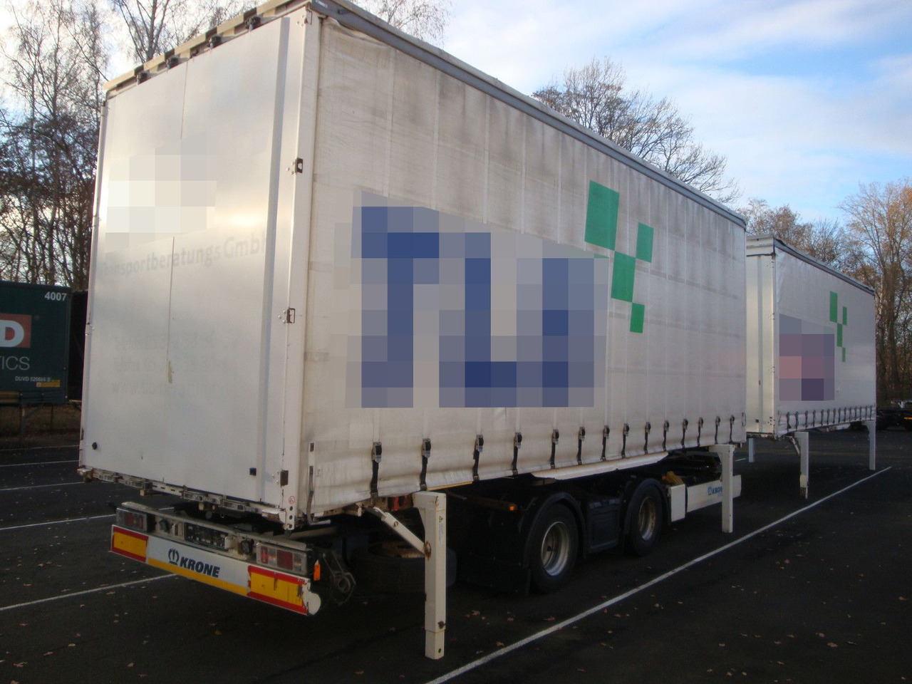 Krone ZZW 18 Jumbo Edscha Schiebeverdeck BDF 116 cbm - Ρυμούλκα μεταφοράς εμπορευματοκιβωτίων/ Κινητό αμάξωμα: φωτογραφία 3 Krone ZZW 18 Jumbo Edscha Schiebeverdeck BDF 116 cbm - Ρυμούλκα μεταφοράς εμπορευματοκιβωτίων/ Κινητό αμάξωμα: φωτογραφία 3