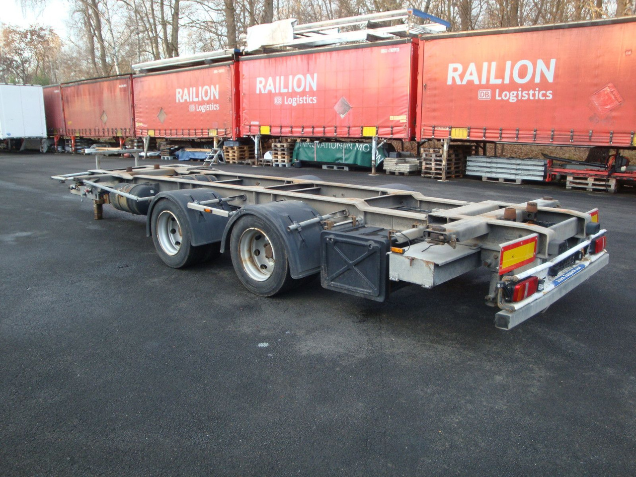 Obermaier W190 ZLU Jumbo Tandem BDF C 7820 7,82 verzinkt - Ρυμούλκα μεταφοράς εμπορευματοκιβωτίων/ Κινητό αμάξωμα: φωτογραφία 3 Obermaier W190 ZLU Jumbo Tandem BDF C 7820 7,82 verzinkt - Ρυμούλκα μεταφοράς εμπορευματοκιβωτίων/ Κινητό αμάξωμα: φωτογραφία 3