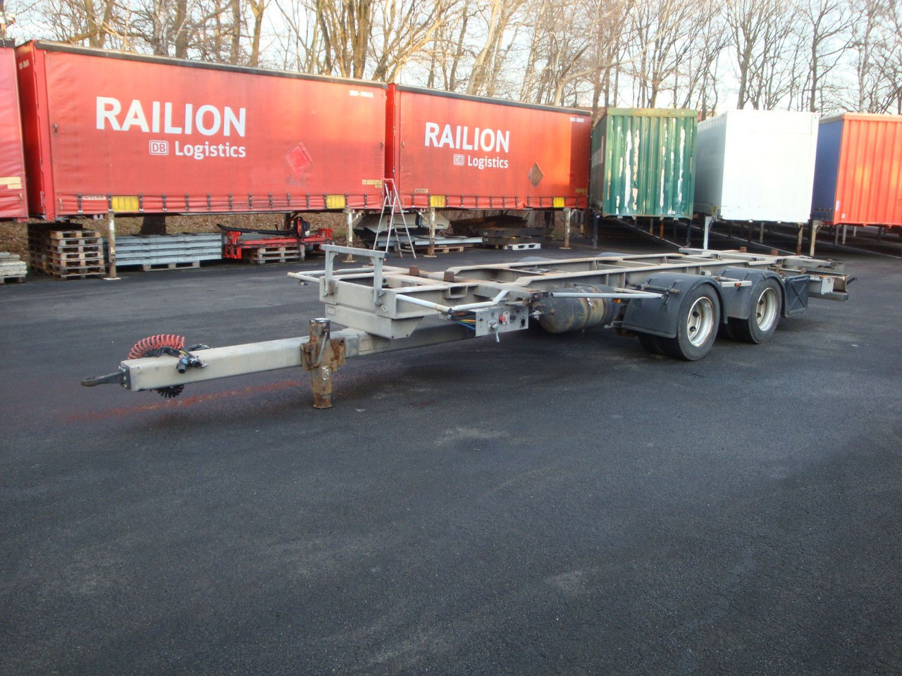 Obermaier W190 ZLU Jumbo Tandem BDF C 7820 7,82 verzinkt - Ρυμούλκα μεταφοράς εμπορευματοκιβωτίων/ Κινητό αμάξωμα: φωτογραφία 2 Obermaier W190 ZLU Jumbo Tandem BDF C 7820 7,82 verzinkt - Ρυμούλκα μεταφοράς εμπορευματοκιβωτίων/ Κινητό αμάξωμα: φωτογραφία 2