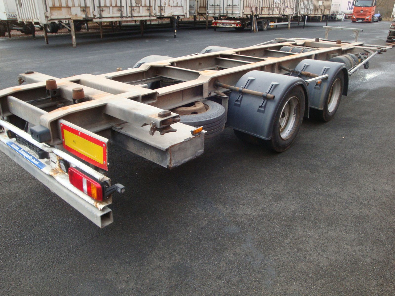 Obermaier W190 ZLU Jumbo Tandem BDF C 7820 7,82 verzinkt - Ρυμούλκα μεταφοράς εμπορευματοκιβωτίων/ Κινητό αμάξωμα: φωτογραφία 4 Obermaier W190 ZLU Jumbo Tandem BDF C 7820 7,82 verzinkt - Ρυμούλκα μεταφοράς εμπορευματοκιβωτίων/ Κινητό αμάξωμα: φωτογραφία 4