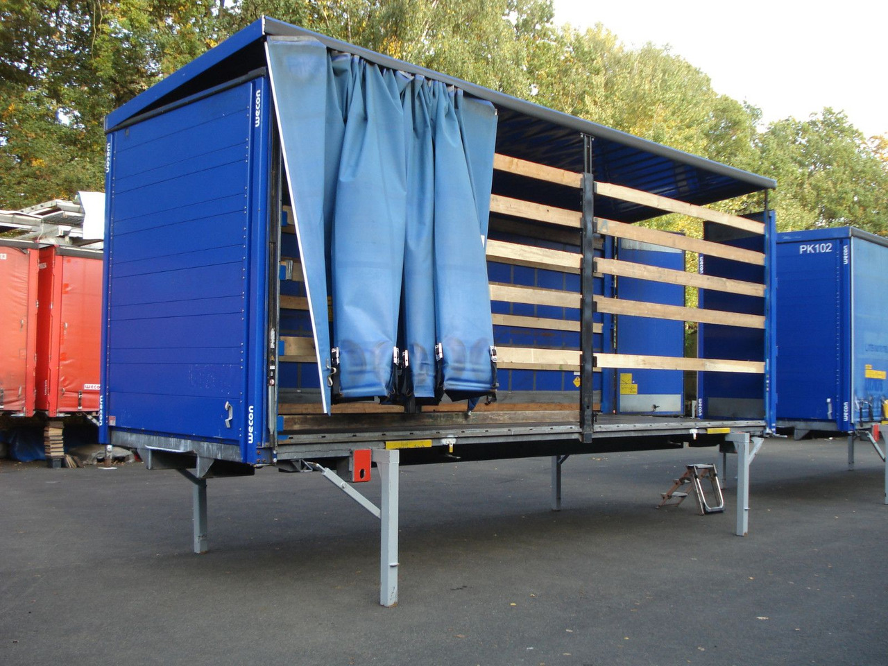 Wecon WPR 782 HD SGA 20 T NL Schwerlast Jumbo 7,82 - Αμάξωμα με συρρόμενο μουσαμά: φωτογραφία 1 Wecon WPR 782 HD SGA 20 T NL Schwerlast Jumbo 7,82 - Αμάξωμα με συρρόμενο μουσαμά: φωτογραφία 1