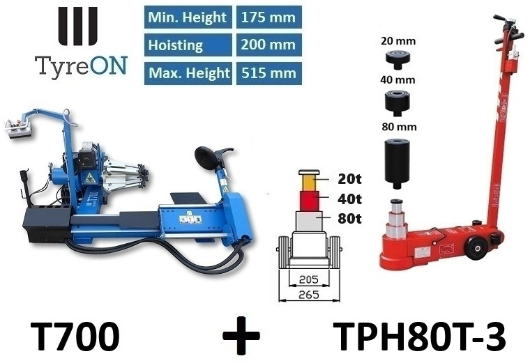 T700 + TPH80T-3 - Εξοπλισμός γκαράζ: φωτογραφία 1 T700 + TPH80T-3 - Εξοπλισμός γκαράζ: φωτογραφία 1