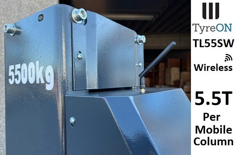 Εξοπλισμός γκαράζ TL55SW-4 22T Mobile column lift - mobile vehicle lift - wireless - battery powered: φωτογραφία 6