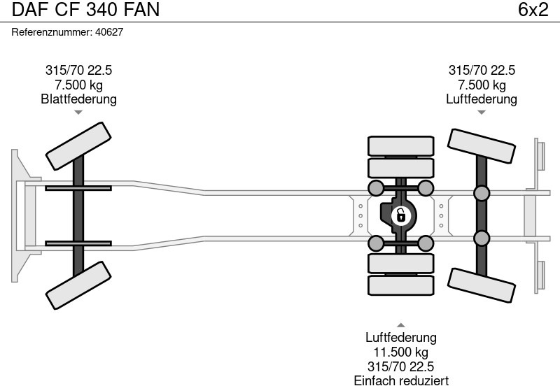 Απορριμματοφόρο DAF CF 340 FAN: φωτογραφία 11