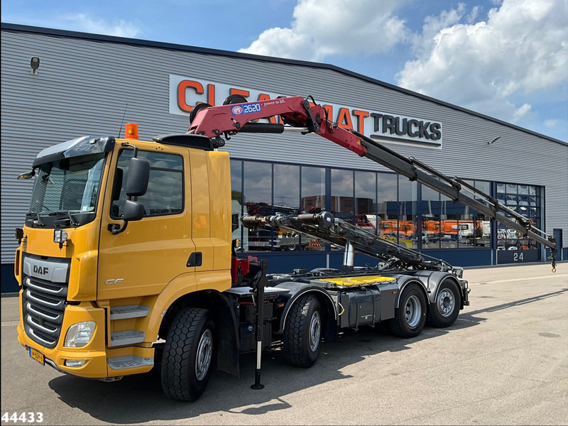 DAF DAF FAX CF 480 Euro 6 HMF 26 Tonmeter laadkraan - Φορτηγό με σύστημα καλωδίων, Φορτηγό με γερανό: φωτογραφία 1 DAF DAF FAX CF 480 Euro 6 HMF 26 Tonmeter laadkraan - Φορτηγό με σύστημα καλωδίων, Φορτηγό με γερανό: φωτογραφία 1