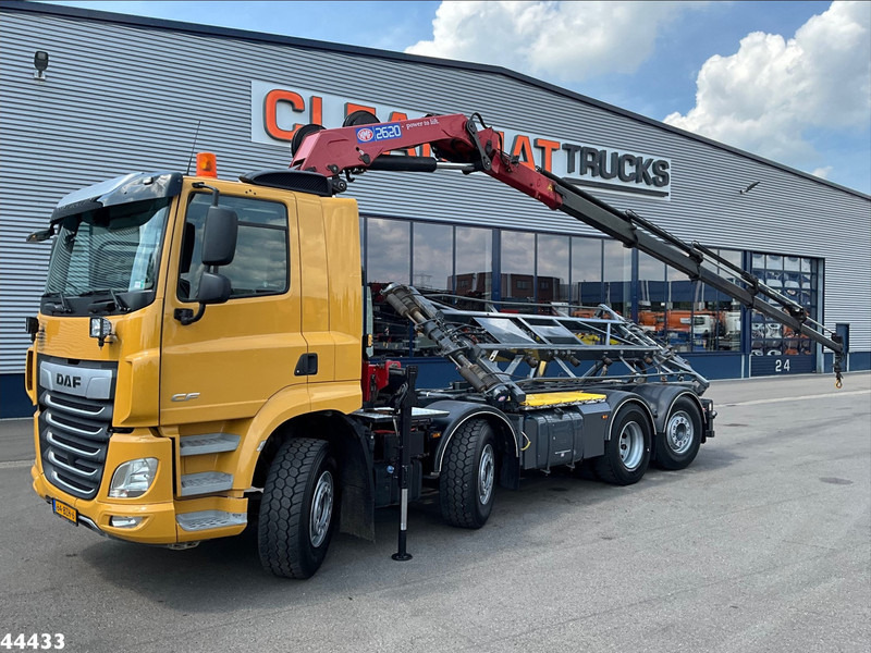 DAF DAF FAX CF 480 Euro 6 HMF 26 Tonmeter laadkraan - Φορτηγό με σύστημα καλωδίων, Φορτηγό με γερανό: φωτογραφία 3 DAF DAF FAX CF 480 Euro 6 HMF 26 Tonmeter laadkraan - Φορτηγό με σύστημα καλωδίων, Φορτηγό με γερανό: φωτογραφία 3