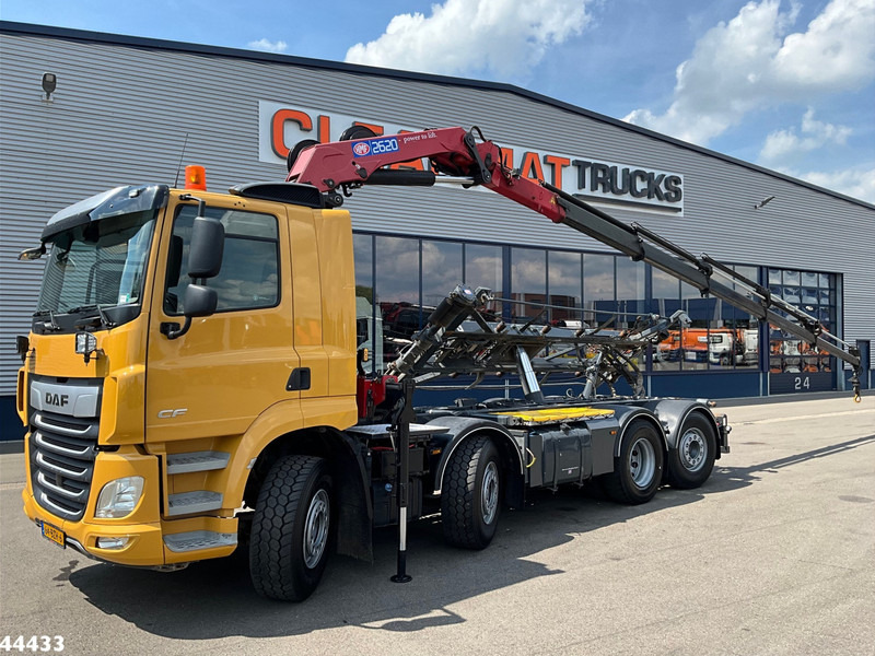 DAF DAF FAX CF 480 Euro 6 HMF 26 Tonmeter laadkraan - Φορτηγό με σύστημα καλωδίων, Φορτηγό με γερανό: φωτογραφία 2 DAF DAF FAX CF 480 Euro 6 HMF 26 Tonmeter laadkraan - Φορτηγό με σύστημα καλωδίων, Φορτηγό με γερανό: φωτογραφία 2