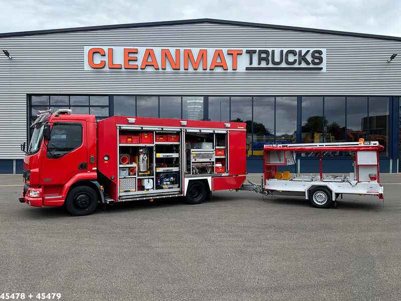 DAF FA 45 LF 150 Brandweer materiaalwagen + Mucar M5A-FOX Brandweer materiaal aanhangwagen - Πυροσβεστικό όχημα: φωτογραφία 1 DAF FA 45 LF 150 Brandweer materiaalwagen + Mucar M5A-FOX Brandweer materiaal aanhangwagen - Πυροσβεστικό όχημα: φωτογραφία 1