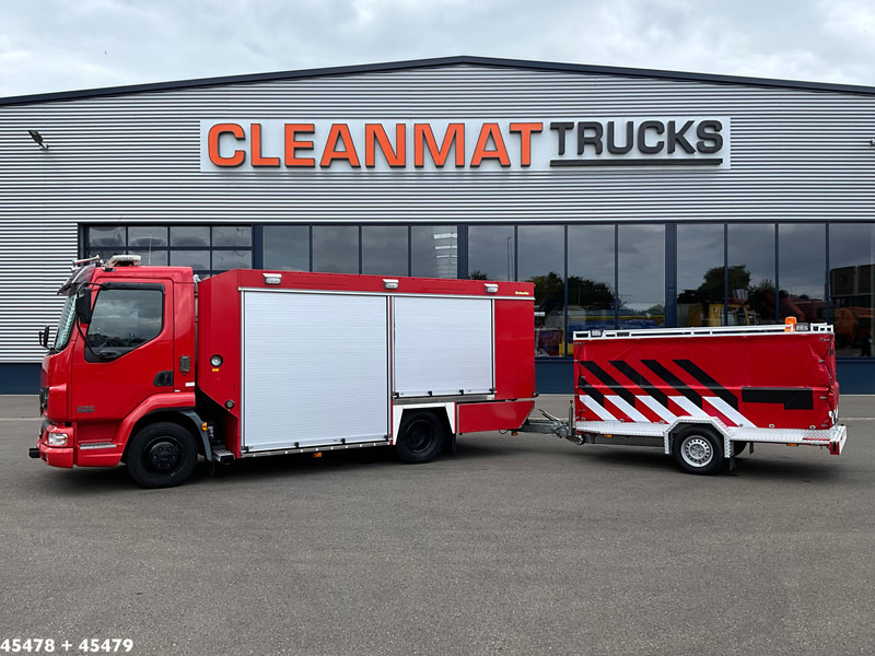 DAF FA 45 LF 150 Brandweer materiaalwagen + Mucar M5A-FOX Brandweer materiaal aanhangwagen - Πυροσβεστικό όχημα: φωτογραφία 2 DAF FA 45 LF 150 Brandweer materiaalwagen + Mucar M5A-FOX Brandweer materiaal aanhangwagen - Πυροσβεστικό όχημα: φωτογραφία 2