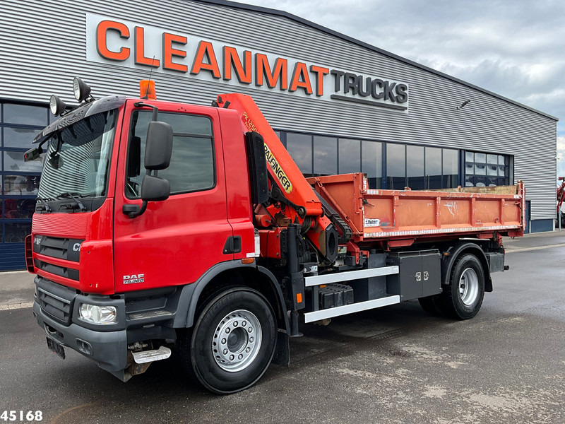 DAF FA 75 CF 360 Palfinger 12 Tonmeter laadkraan - Φορτηγό ανατρεπόμενο, Φορτηγό με γερανό: φωτογραφία 4 DAF FA 75 CF 360 Palfinger 12 Tonmeter laadkraan - Φορτηγό ανατρεπόμενο, Φορτηγό με γερανό: φωτογραφία 4
