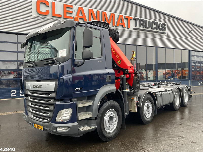 DAF FAD CF 530 8x4 Euro 6 Palfinger 33 Tonmeter laadkraan - Φορτηγό φόρτωσης γάντζου, Φορτηγό με γερανό: φωτογραφία 2 DAF FAD CF 530 8x4 Euro 6 Palfinger 33 Tonmeter laadkraan - Φορτηγό φόρτωσης γάντζου, Φορτηγό με γερανό: φωτογραφία 2