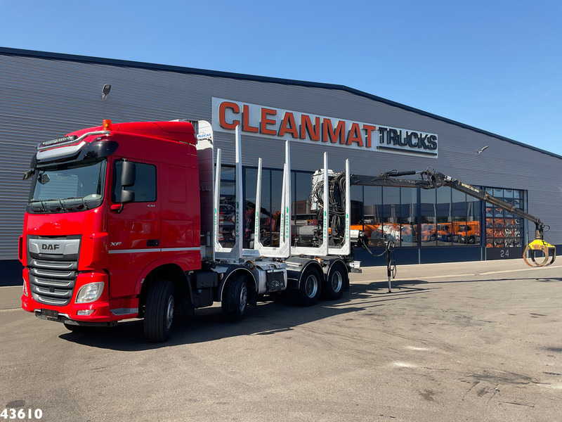 DAF FAD XF 530 8x4 Holzkran - Φορτηγό με γερανό: φωτογραφία 2 DAF FAD XF 530 8x4 Holzkran - Φορτηγό με γερανό: φωτογραφία 2