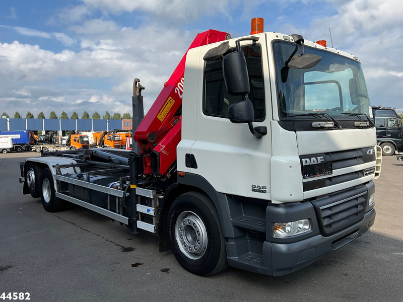 DAF FAN 85 CF 360 HMF 20 Tonmeter laadkraan - Φορτηγό φόρτωσης γάντζου, Φορτηγό με γερανό: φωτογραφία 3 DAF FAN 85 CF 360 HMF 20 Tonmeter laadkraan - Φορτηγό φόρτωσης γάντζου, Φορτηγό με γερανό: φωτογραφία 3