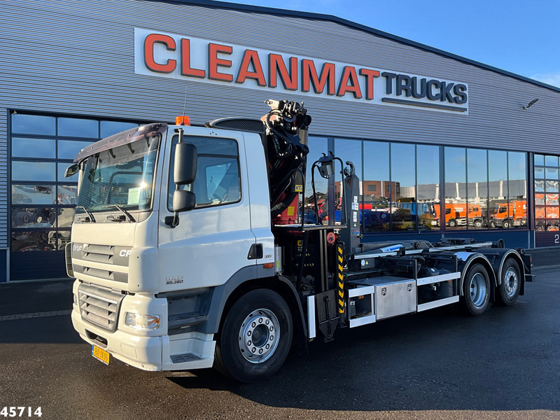 DAF FAN 85 CF 360 Palfinger 23 Tonmeter laadkraan - Φορτηγό φόρτωσης γάντζου, Φορτηγό με γερανό: φωτογραφία 5 DAF FAN 85 CF 360 Palfinger 23 Tonmeter laadkraan - Φορτηγό φόρτωσης γάντζου, Φορτηγό με γερανό: φωτογραφία 5