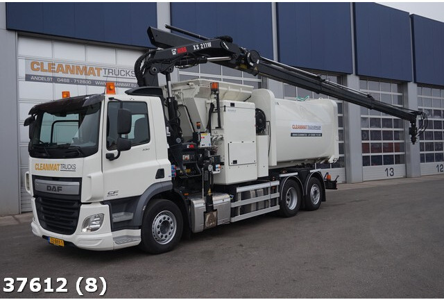 DAF FAN CF 330 Welvaarts weegsysteem 21 ton/meter laadkraan - Απορριμματοφόρο: φωτογραφία 1 DAF FAN CF 330 Welvaarts weegsysteem 21 ton/meter laadkraan - Απορριμματοφόρο: φωτογραφία 1