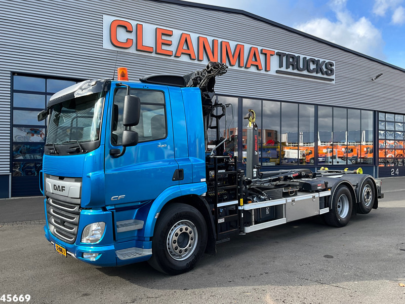 DAF FAN CF 340 Euro 6 Hiab 22 Tonmeter laadkraan Just 136.360 km! - Φορτηγό φόρτωσης γάντζου: φωτογραφία 2 DAF FAN CF 340 Euro 6 Hiab 22 Tonmeter laadkraan Just 136.360 km! - Φορτηγό φόρτωσης γάντζου: φωτογραφία 2