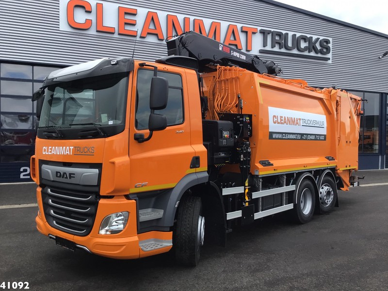 DAF FAN CF 340 Hiab 23 ton/meter laadkraan Welvaarts weighing system - Απορριμματοφόρο: φωτογραφία 1 DAF FAN CF 340 Hiab 23 ton/meter laadkraan Welvaarts weighing system - Απορριμματοφόρο: φωτογραφία 1