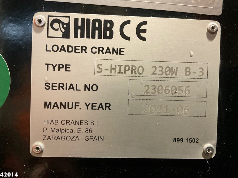 Απορριμματοφόρο DAF FAN CF 340 Hiab 23 ton/meter laadkraan Welvaarts weighing system: φωτογραφία 14 Απορριμματοφόρο DAF FAN CF 340 Hiab 23 ton/meter laadkraan Welvaarts weighing system: φωτογραφία 14