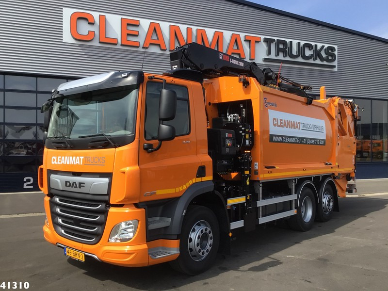 DAF FAN CF 340 Hiab 23 ton/meter laadkraan - Απορριμματοφόρο: φωτογραφία 1 DAF FAN CF 340 Hiab 23 ton/meter laadkraan - Απορριμματοφόρο: φωτογραφία 1