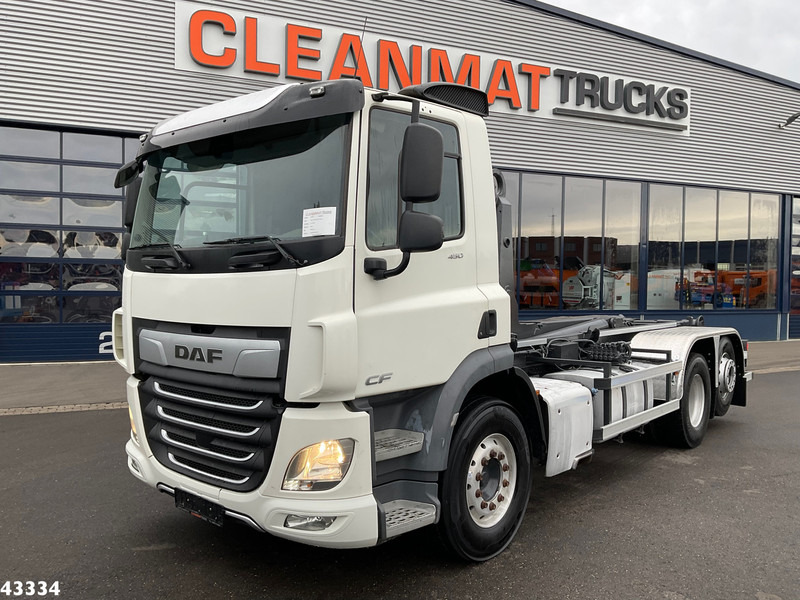 DAF FAN CF 450 Euro 6 ZF Intarder VDL 21 Ton haakarmsysteem - Φορτηγό φόρτωσης γάντζου: φωτογραφία 2 DAF FAN CF 450 Euro 6 ZF Intarder VDL 21 Ton haakarmsysteem - Φορτηγό φόρτωσης γάντζου: φωτογραφία 2