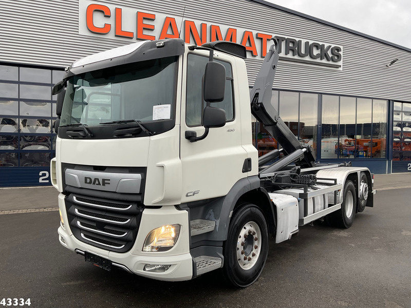 DAF FAN CF 450 Euro 6 ZF Intarder VDL 21 Ton haakarmsysteem - Φορτηγό φόρτωσης γάντζου: φωτογραφία 1 DAF FAN CF 450 Euro 6 ZF Intarder VDL 21 Ton haakarmsysteem - Φορτηγό φόρτωσης γάντζου: φωτογραφία 1