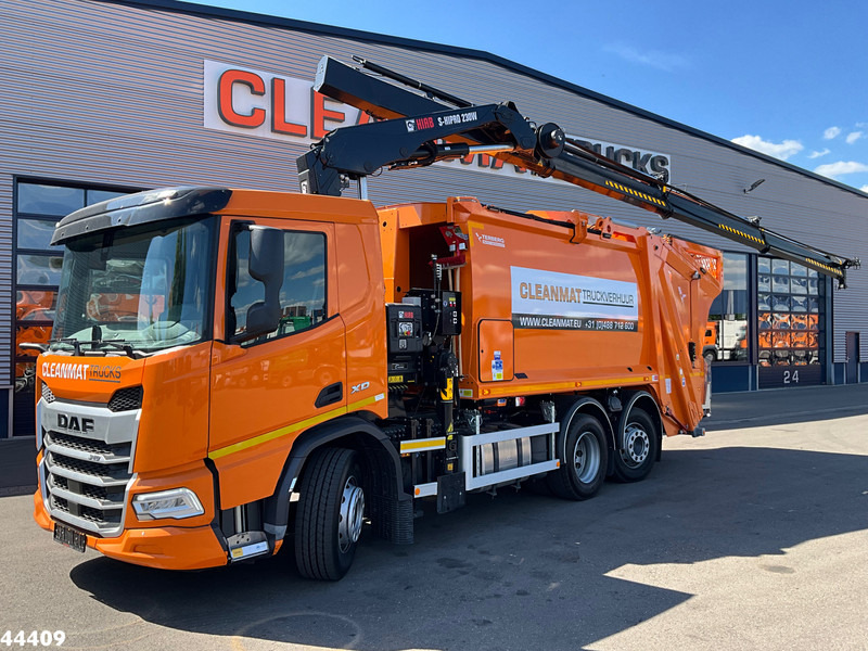 DAF FAN XD 340 Hiab 23 Tonmeter laadkraan - Απορριμματοφόρο: φωτογραφία 1 DAF FAN XD 340 Hiab 23 Tonmeter laadkraan - Απορριμματοφόρο: φωτογραφία 1