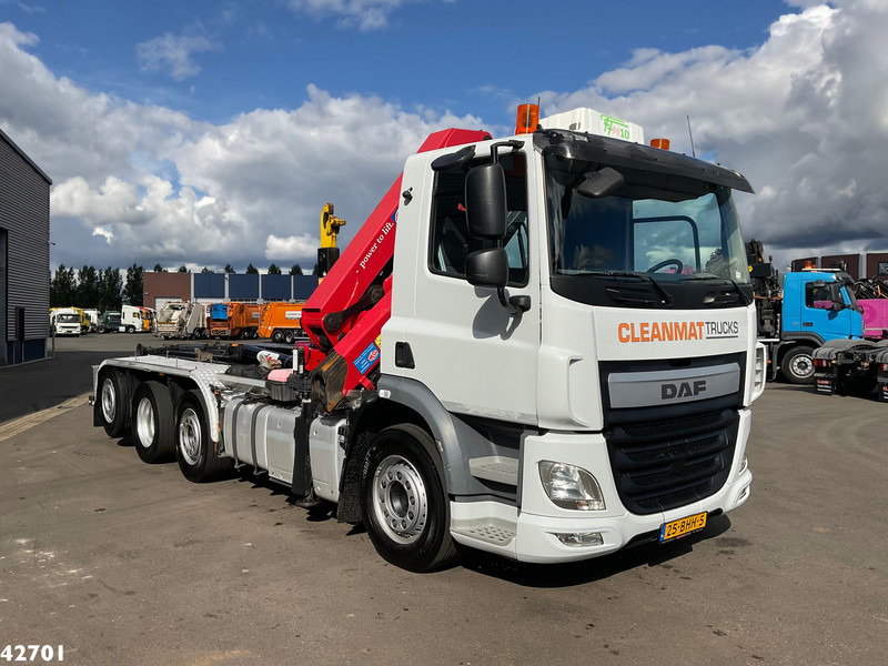 DAF FAQ CF 400 8x2 Euro 6 HMF 21 Tonmeter laadkraan - Φορτηγό φόρτωσης γάντζου, Φορτηγό με γερανό: φωτογραφία 5 DAF FAQ CF 400 8x2 Euro 6 HMF 21 Tonmeter laadkraan - Φορτηγό φόρτωσης γάντζου, Φορτηγό με γερανό: φωτογραφία 5