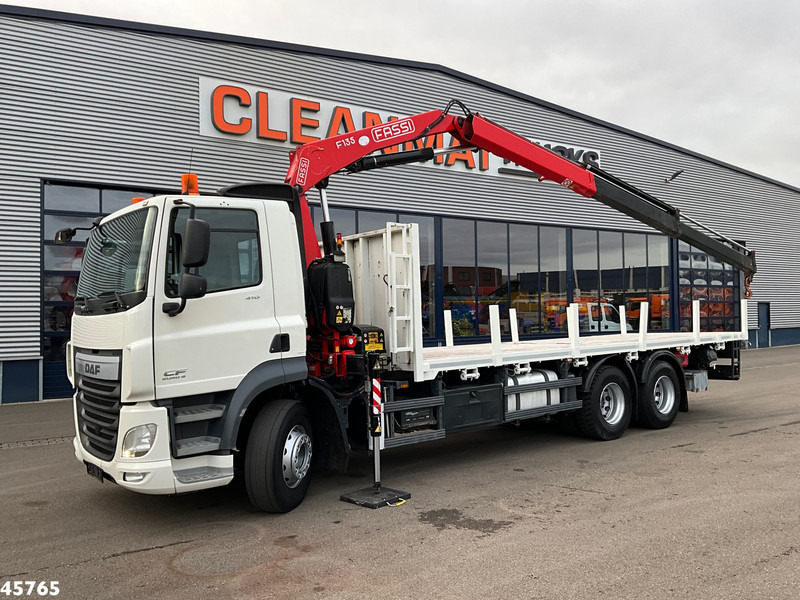 DAF FAS CF 410 Euro 6 Fassi 13 Tonmeter laadkraan - Φορτηγό με γερανό: φωτογραφία 1 DAF FAS CF 410 Euro 6 Fassi 13 Tonmeter laadkraan - Φορτηγό με γερανό: φωτογραφία 1