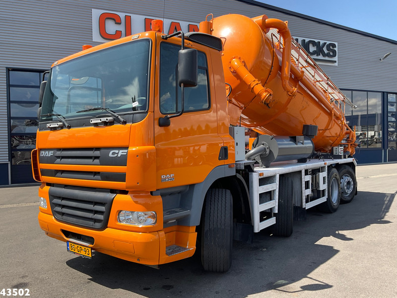 DAF FAX 85 CF 340 Droge stoffen blaas installatie Just 21.613 km! - Όχημα εκκένωσης βόθρων: φωτογραφία 1 DAF FAX 85 CF 340 Droge stoffen blaas installatie Just 21.613 km! - Όχημα εκκένωσης βόθρων: φωτογραφία 1