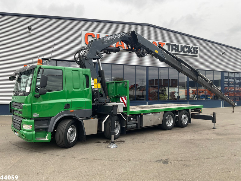 DAF FAX 85 CF 410 Euro 5 Fassi 66 Tonmeter laadkraan - Φορτηγό με γερανό: φωτογραφία 1 DAF FAX 85 CF 410 Euro 5 Fassi 66 Tonmeter laadkraan - Φορτηγό με γερανό: φωτογραφία 1