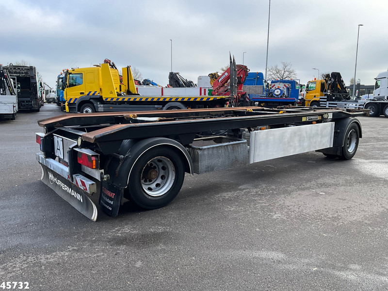 Huffermann 2-assige container aanhangwagen - Ρυμούλκα μεταφοράς εμπορευματοκιβωτίων/ Κινητό αμάξωμα: φωτογραφία 4 Huffermann 2-assige container aanhangwagen - Ρυμούλκα μεταφοράς εμπορευματοκιβωτίων/ Κινητό αμάξωμα: φωτογραφία 4