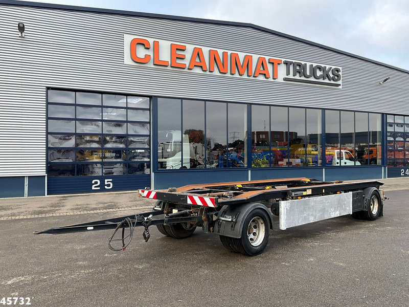 Huffermann 2-assige container aanhangwagen - Ρυμούλκα μεταφοράς εμπορευματοκιβωτίων/ Κινητό αμάξωμα: φωτογραφία 1 Huffermann 2-assige container aanhangwagen - Ρυμούλκα μεταφοράς εμπορευματοκιβωτίων/ Κινητό αμάξωμα: φωτογραφία 1