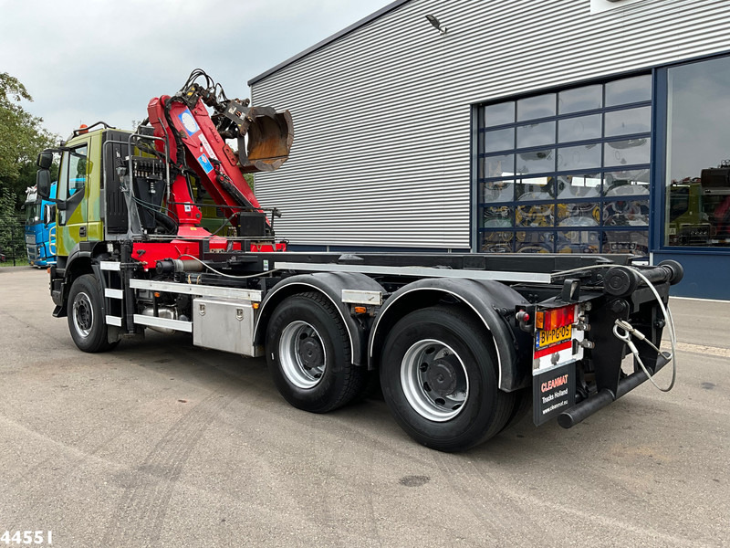 Iveco AD260T41 6x4 HMF 16 Tonmeter Z-kraan - Φορτηγό με σύστημα καλωδίων, Φορτηγό με γερανό: φωτογραφία 4 Iveco AD260T41 6x4 HMF 16 Tonmeter Z-kraan - Φορτηγό με σύστημα καλωδίων, Φορτηγό με γερανό: φωτογραφία 4