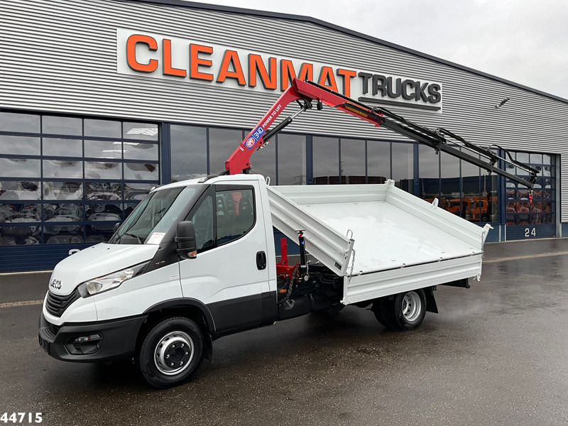 Iveco Daily 72C18 HMF laadkraan 3,4 Tonmeter laadkraan + Meiller 3-zijdige kipper New & Unused!! - Φορτηγό ανατρεπόμενο: φωτογραφία 2 Iveco Daily 72C18 HMF laadkraan 3,4 Tonmeter laadkraan + Meiller 3-zijdige kipper New & Unused!! - Φορτηγό ανατρεπόμενο: φωτογραφία 2