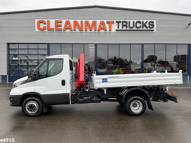 Iveco Daily 72C18 HMF laadkraan 3,4 Tonmeter laadkraan + Meiller 3-zijdige kipper New & Unused!! - Φορτηγό ανατρεπόμενο: φωτογραφία 4 Iveco Daily 72C18 HMF laadkraan 3,4 Tonmeter laadkraan + Meiller 3-zijdige kipper New & Unused!! - Φορτηγό ανατρεπόμενο: φωτογραφία 4