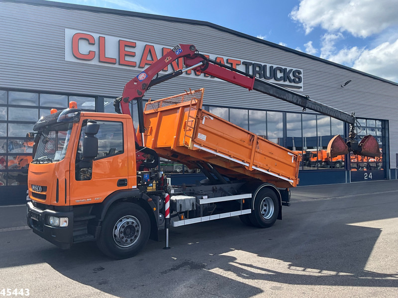 Iveco ML190EL25 HMF 10 Tonmeter laadkraan Just 73.307 km! - Φορτηγό ανατρεπόμενο, Φορτηγό με γερανό: φωτογραφία 1 Iveco ML190EL25 HMF 10 Tonmeter laadkraan Just 73.307 km! - Φορτηγό ανατρεπόμενο, Φορτηγό με γερανό: φωτογραφία 1