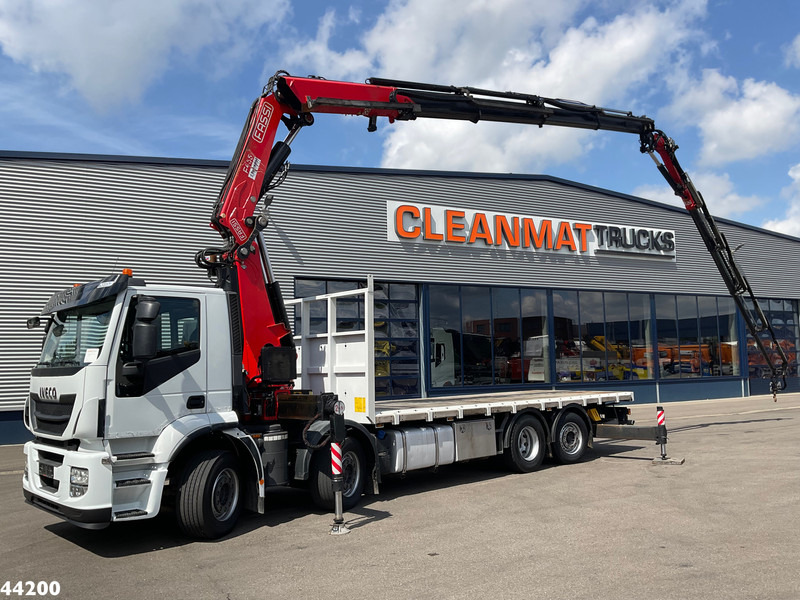Iveco Stralis AD320S46Y Euro 6 Fassi 45 Tonmeter laadkraan + Fly-Jib - Φορτηγό με γερανό: φωτογραφία 1 Iveco Stralis AD320S46Y Euro 6 Fassi 45 Tonmeter laadkraan + Fly-Jib - Φορτηγό με γερανό: φωτογραφία 1