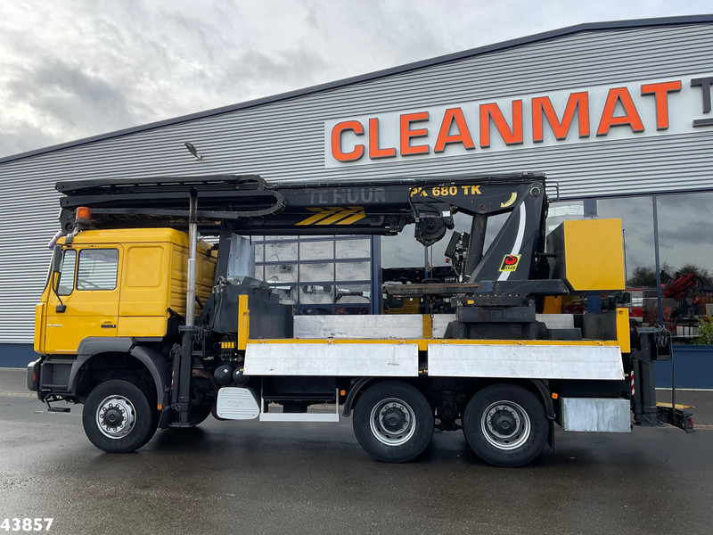 MAN F2000 6x6 Full Steel Manual Palfinger 68 Meter Dachdecker kran Just 54.133 km! - Φορτηγό με γερανό: φωτογραφία 4 MAN F2000 6x6 Full Steel Manual Palfinger 68 Meter Dachdecker kran Just 54.133 km! - Φορτηγό με γερανό: φωτογραφία 4