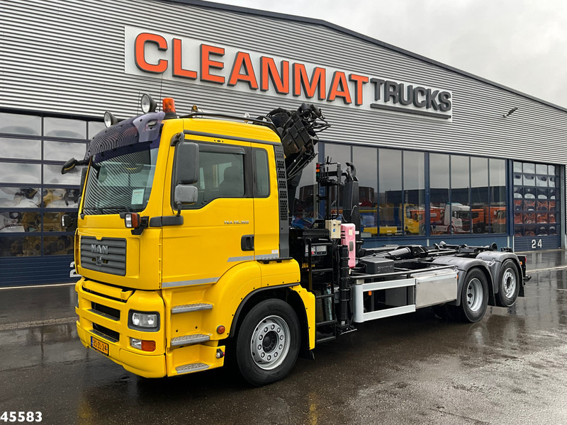 MAN TGA 26.360 Hiab 16 Tonmeter laadkraan - Φορτηγό φόρτωσης γάντζου, Φορτηγό με γερανό: φωτογραφία 2 MAN TGA 26.360 Hiab 16 Tonmeter laadkraan - Φορτηγό φόρτωσης γάντζου, Φορτηγό με γερανό: φωτογραφία 2