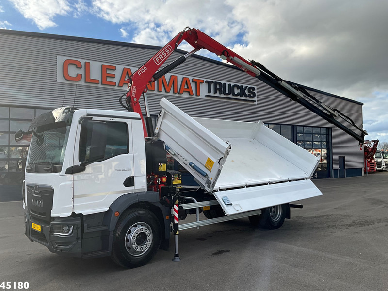 MAN TGM 18.320 Euro 6 Fassi 13 Tonmeter laadkraan NEW AND UNUSED! - Φορτηγό ανατρεπόμενο: φωτογραφία 2 MAN TGM 18.320 Euro 6 Fassi 13 Tonmeter laadkraan NEW AND UNUSED! - Φορτηγό ανατρεπόμενο: φωτογραφία 2